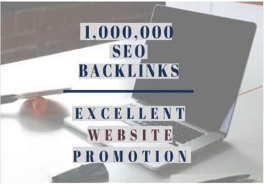 make 500,000 Powerful SEO backlinks for website promotion