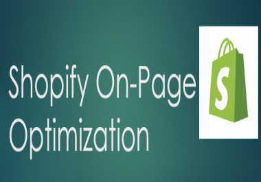 do shopify onpage seo optimization