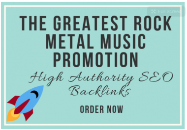 make the greatest rock metal music promotion