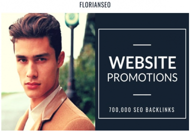 Do your website promotion by 700,000 SEO backlinks