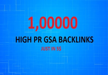 build high quality 100k gsa ser backlinks for higher ranking