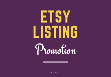 promote your etsy listing by making 1 m backlinks