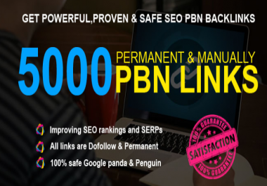create 5000 dofollow pbn SEO backlinks for google ranking