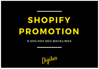 build 900,000 backlinks for your shopify SEO