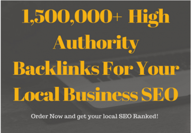 Create high quality backlinks for your local business SEO Backlinks
