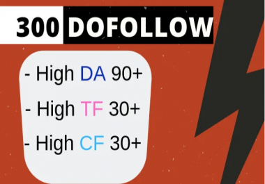 create 300 dofollow backlinks for website seo ranking