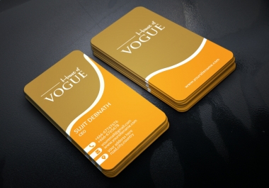 Design a Stunning double side Business Cards Within 5 Hours