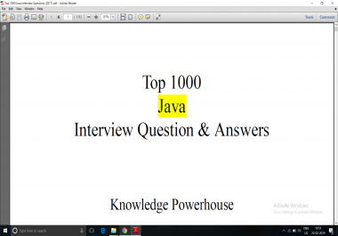 Top 1000 Java Interview Question & Answers