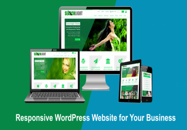 Design A Brilliant,  Responsive WordPress Website or Landing page