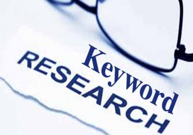Give your niche relevant keyword research