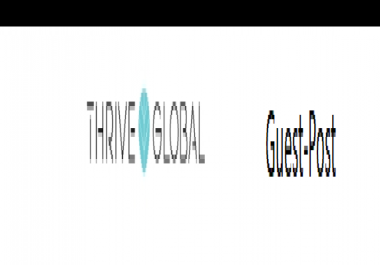 Guest Post on thriveglobal community