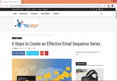 Do guest post on techinexpert. com with dofollow
