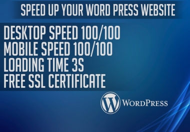 Boost your website loading and optimize your website