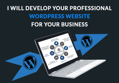 Design and develop full wordpress website