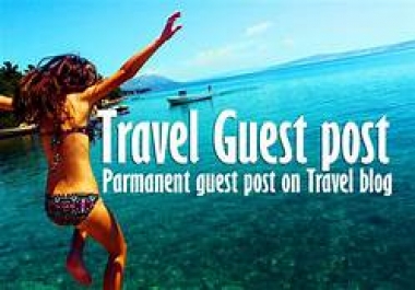 Travel Guest Post Links - Quality Blogs from Real Outreach