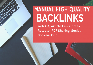 Create High Quality SEO Backlinks,  Dofollow Link Building