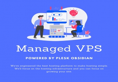 Managed Linux VPS cloud Infrastructure Plesk Obsidian Germany Migration Assistance