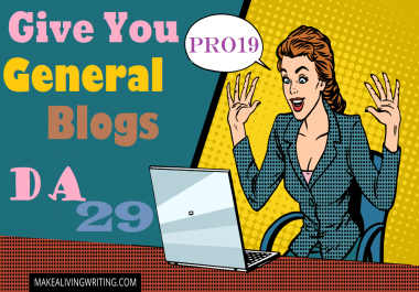 Give you a guest post on My DA28 Tokyoezine. com General Blog