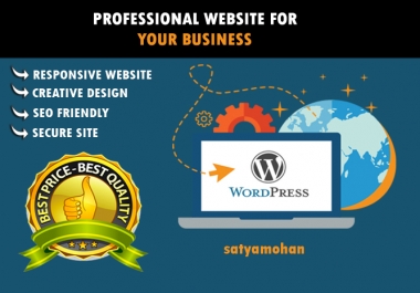 Design and develop fully responsive WordPress website
