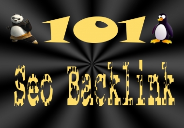 Powerful 101 Penguin & Panda Safe Backlinks DA20 to DA90+